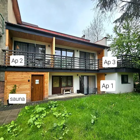 Giewont View Z Widokiem - Butikowe & Sauna - Grunwaldzka Krupowki Centrum By Rentilopl דירה